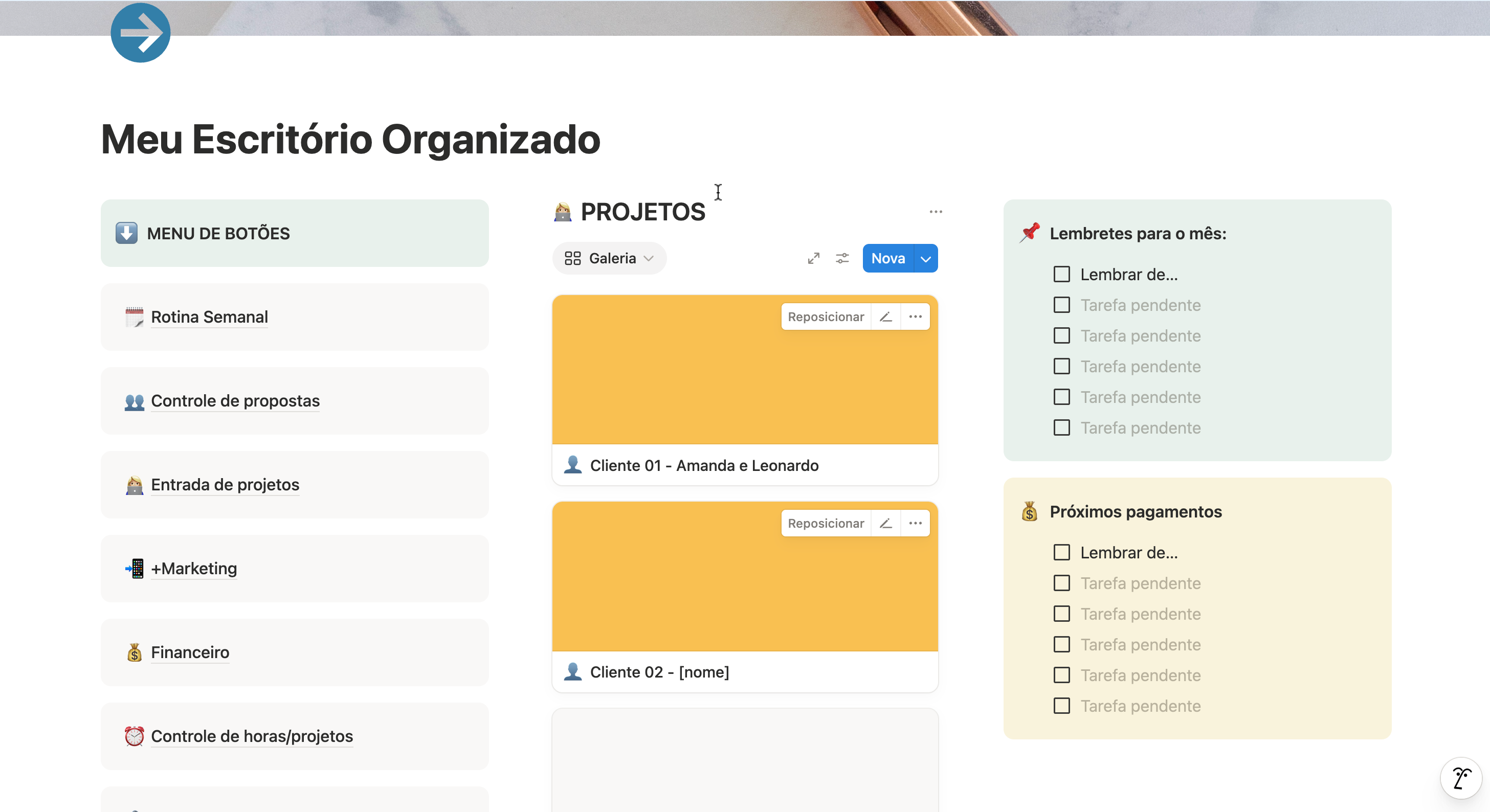 Notion Dashboard